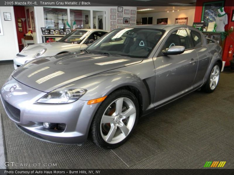 Titanium Gray Metallic / Black 2005 Mazda RX-8