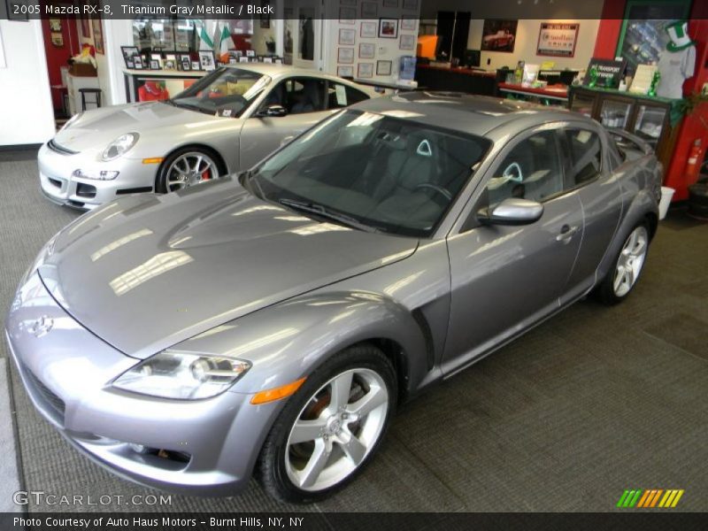 Titanium Gray Metallic / Black 2005 Mazda RX-8