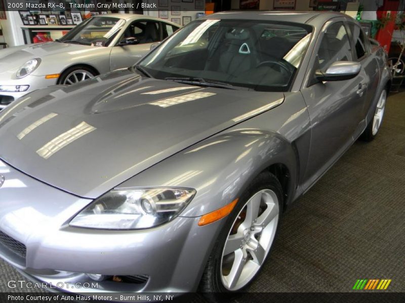 Titanium Gray Metallic / Black 2005 Mazda RX-8