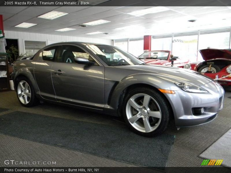 Titanium Gray Metallic / Black 2005 Mazda RX-8