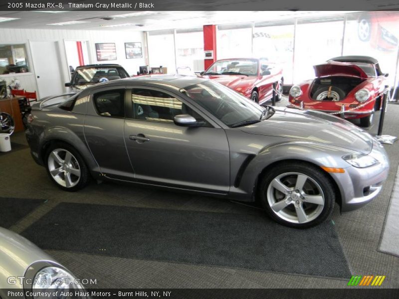 Titanium Gray Metallic / Black 2005 Mazda RX-8