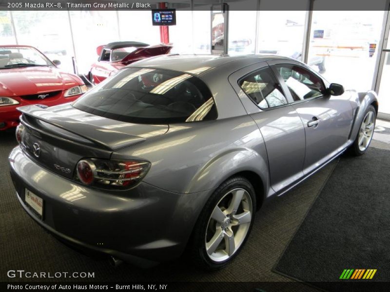 Titanium Gray Metallic / Black 2005 Mazda RX-8