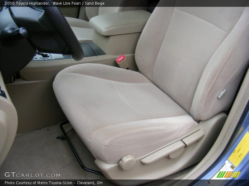 Wave Line Pearl / Sand Beige 2008 Toyota Highlander