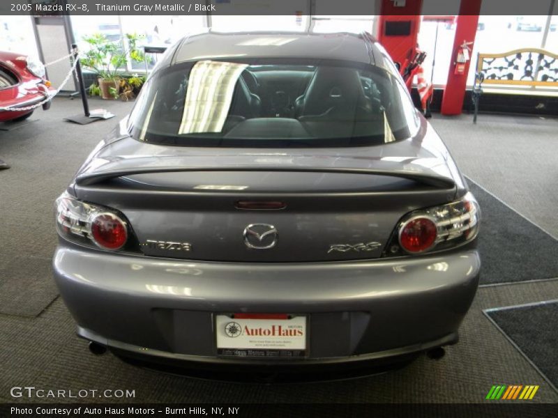 Titanium Gray Metallic / Black 2005 Mazda RX-8