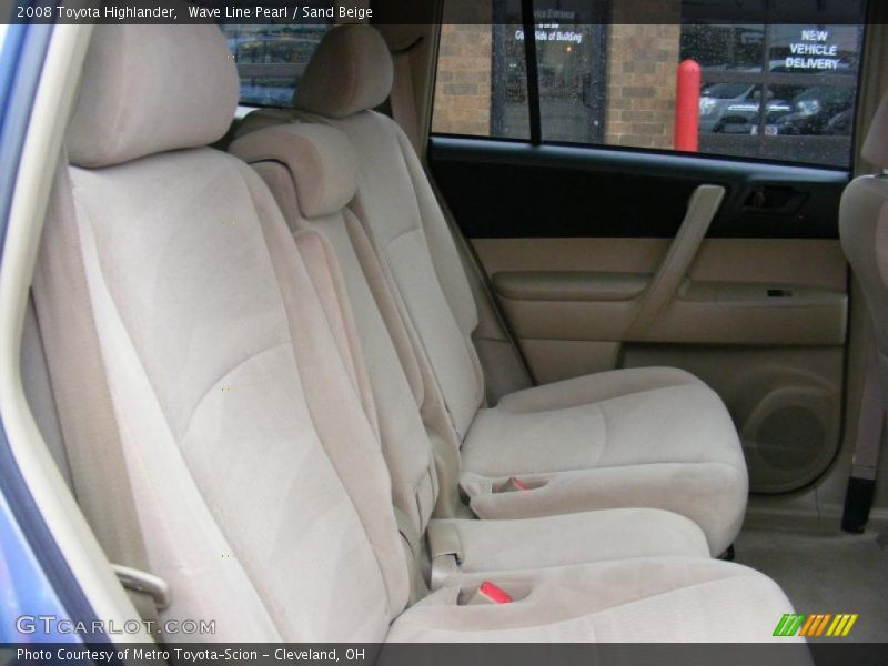 Wave Line Pearl / Sand Beige 2008 Toyota Highlander
