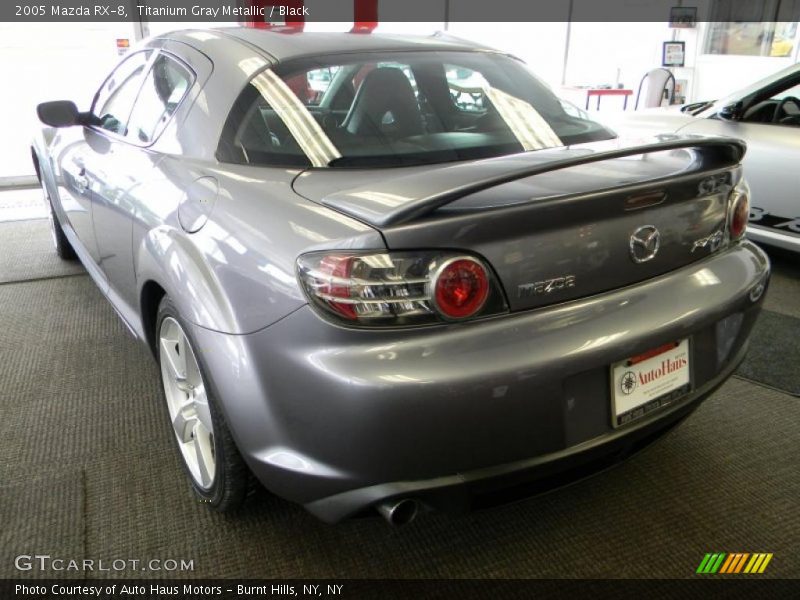 Titanium Gray Metallic / Black 2005 Mazda RX-8