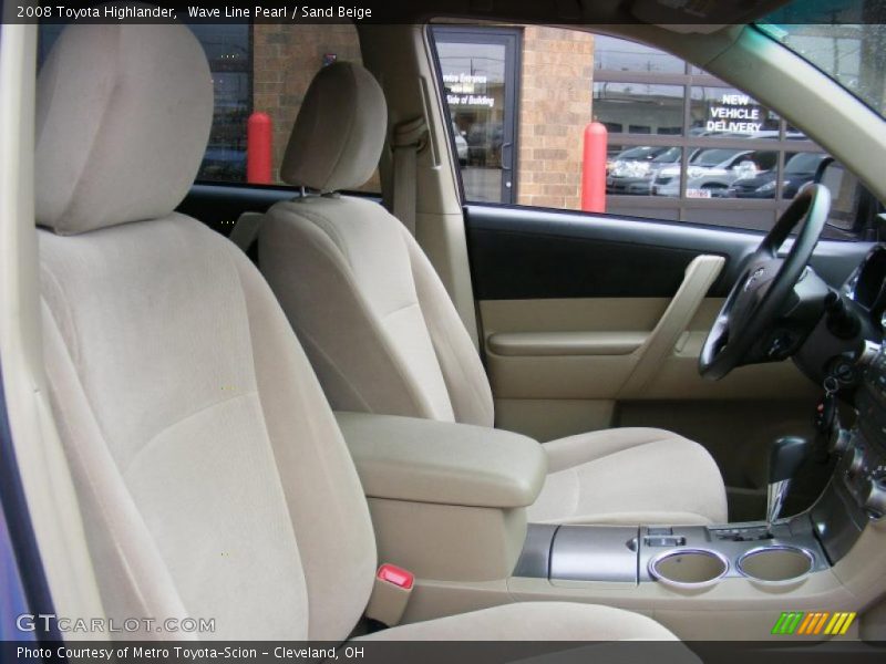 Wave Line Pearl / Sand Beige 2008 Toyota Highlander