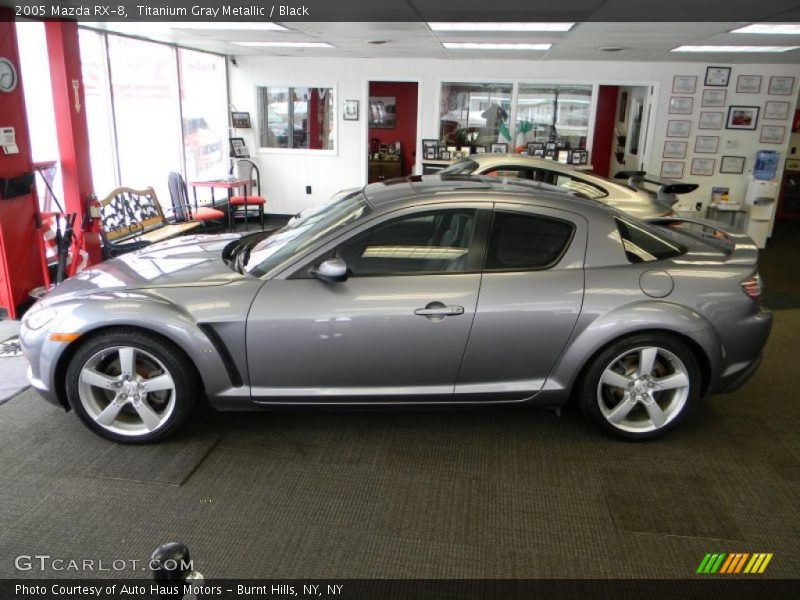 Titanium Gray Metallic / Black 2005 Mazda RX-8