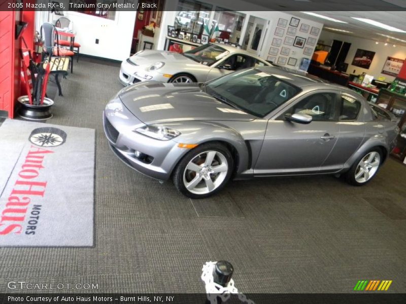 Titanium Gray Metallic / Black 2005 Mazda RX-8