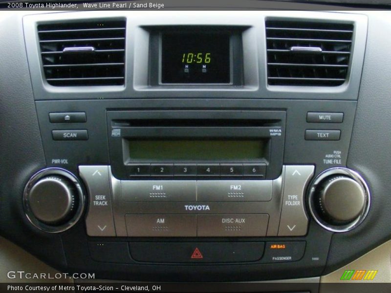 Wave Line Pearl / Sand Beige 2008 Toyota Highlander