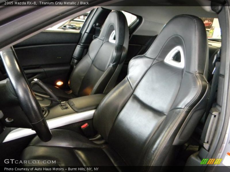 Titanium Gray Metallic / Black 2005 Mazda RX-8