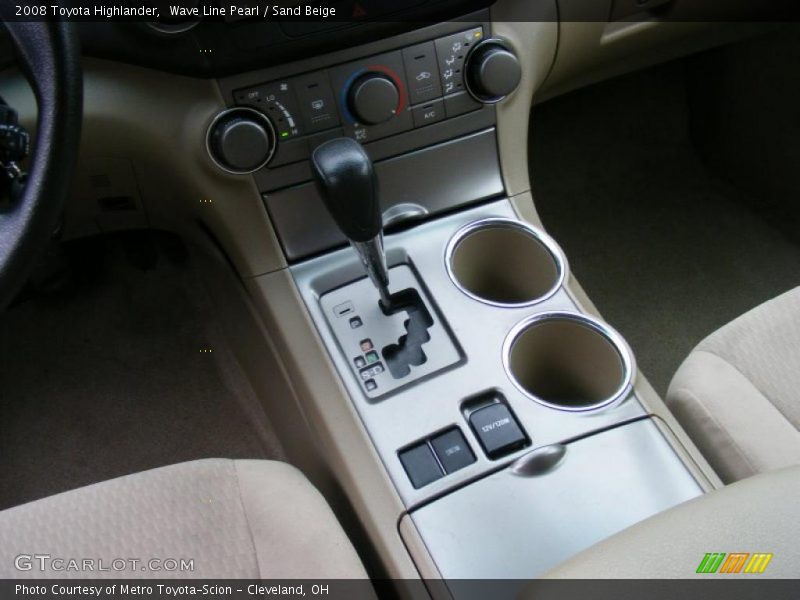 Wave Line Pearl / Sand Beige 2008 Toyota Highlander