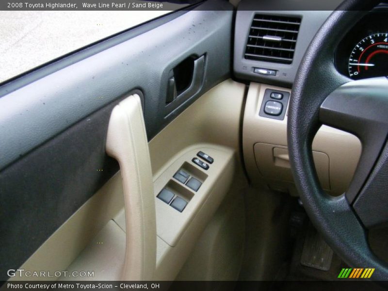 Wave Line Pearl / Sand Beige 2008 Toyota Highlander