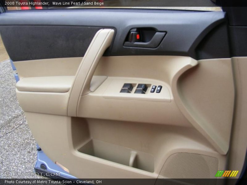Wave Line Pearl / Sand Beige 2008 Toyota Highlander