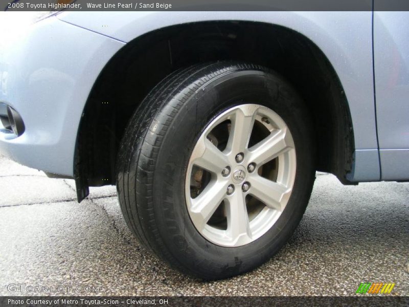 Wave Line Pearl / Sand Beige 2008 Toyota Highlander