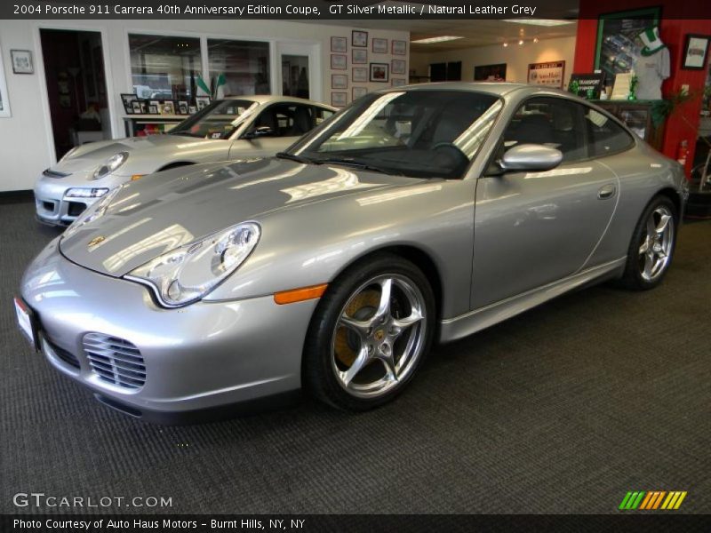 Front 3/4 View of 2004 911 Carrera 40th Anniversary Edition Coupe