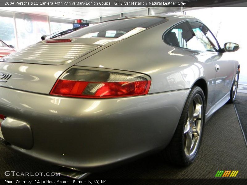 GT Silver Metallic / Natural Leather Grey 2004 Porsche 911 Carrera 40th Anniversary Edition Coupe