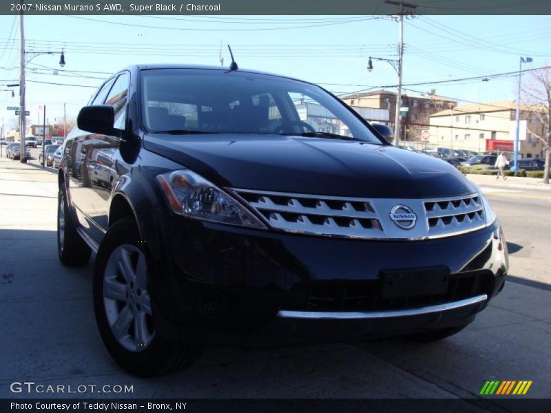 Super Black / Charcoal 2007 Nissan Murano S AWD