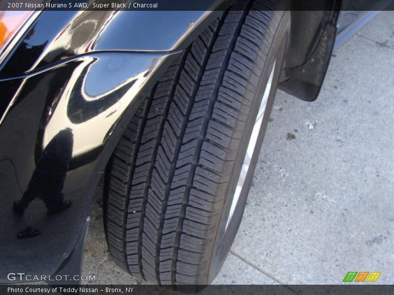 Super Black / Charcoal 2007 Nissan Murano S AWD