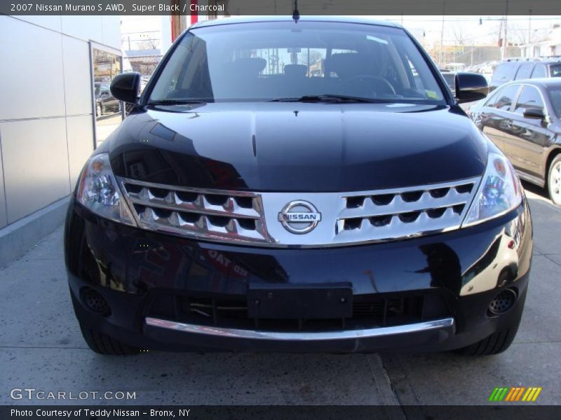 Super Black / Charcoal 2007 Nissan Murano S AWD