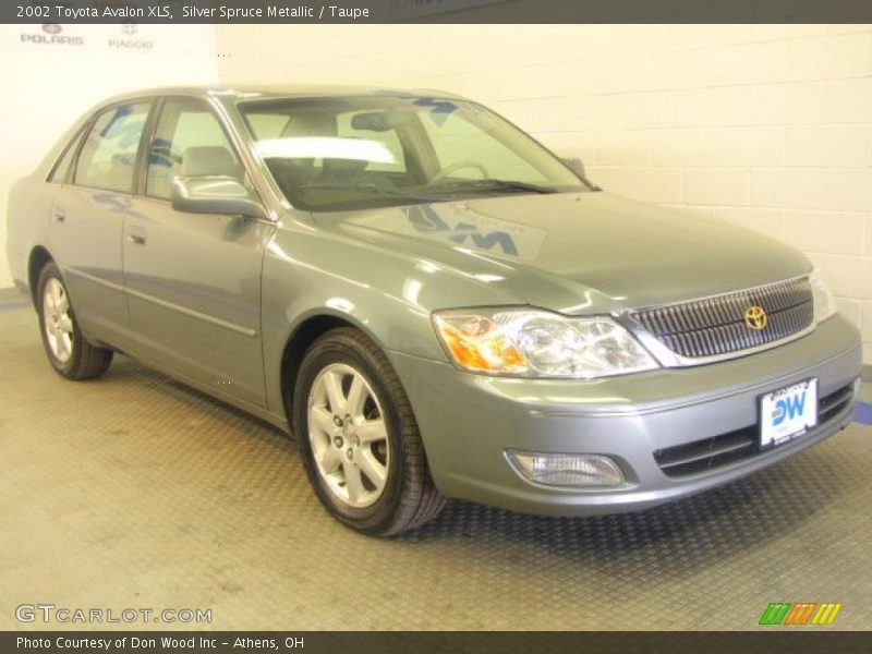 Silver Spruce Metallic / Taupe 2002 Toyota Avalon XLS