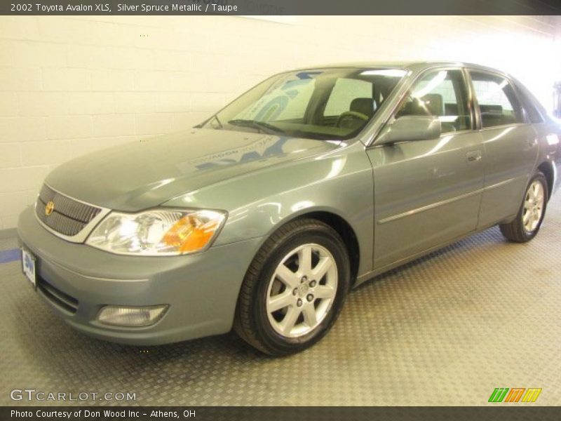 Silver Spruce Metallic / Taupe 2002 Toyota Avalon XLS