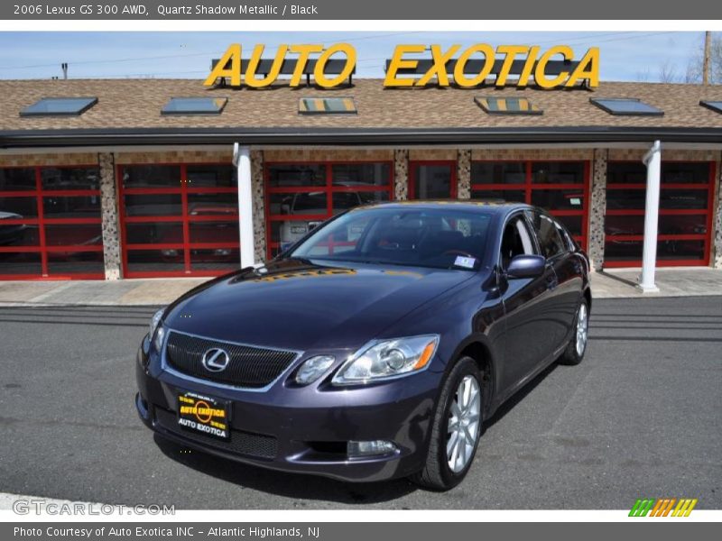 Quartz Shadow Metallic / Black 2006 Lexus GS 300 AWD