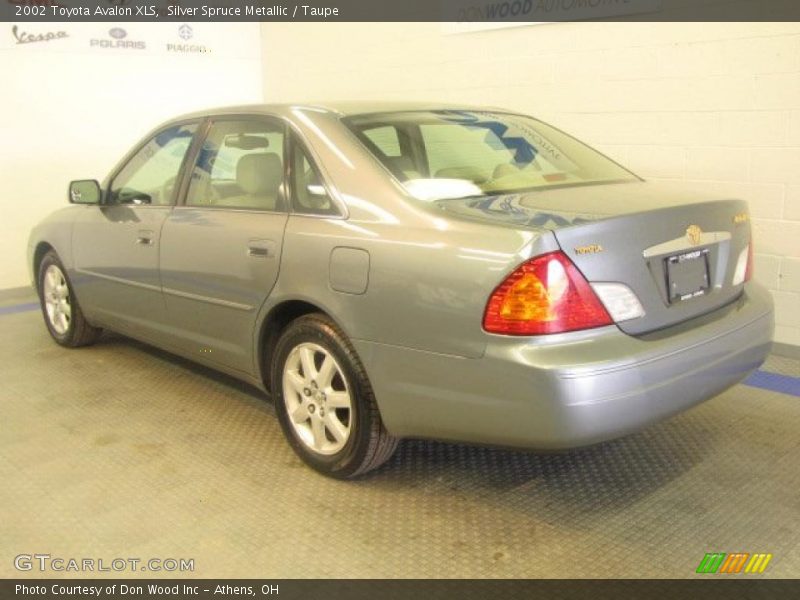Silver Spruce Metallic / Taupe 2002 Toyota Avalon XLS
