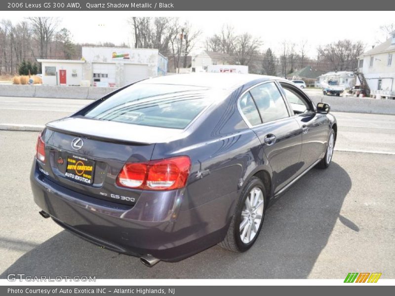 Quartz Shadow Metallic / Black 2006 Lexus GS 300 AWD