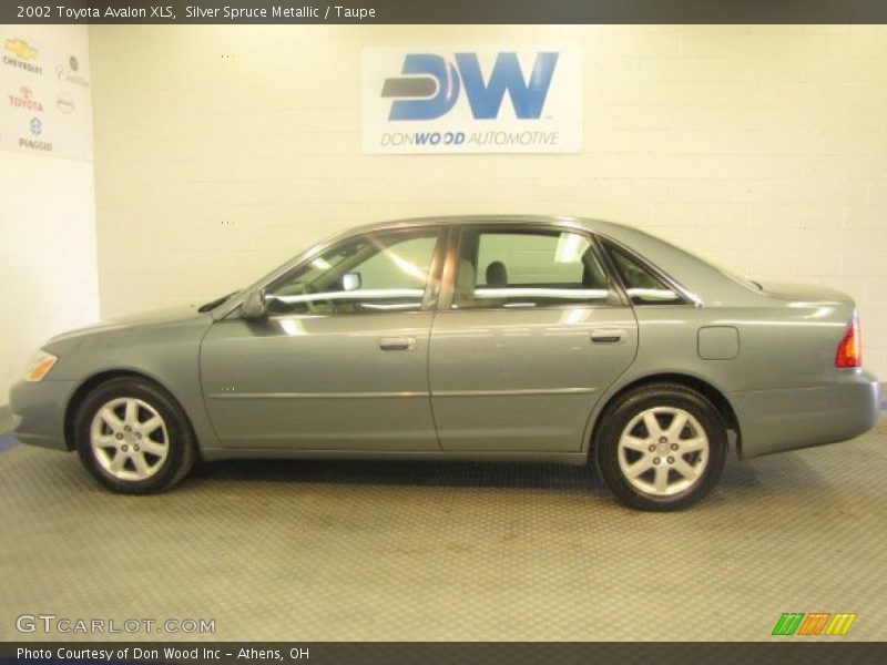 Silver Spruce Metallic / Taupe 2002 Toyota Avalon XLS