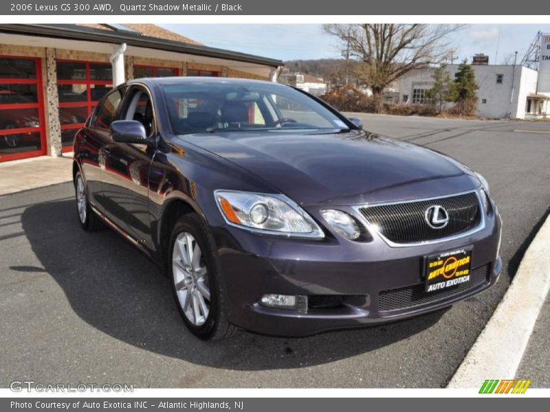 Quartz Shadow Metallic / Black 2006 Lexus GS 300 AWD