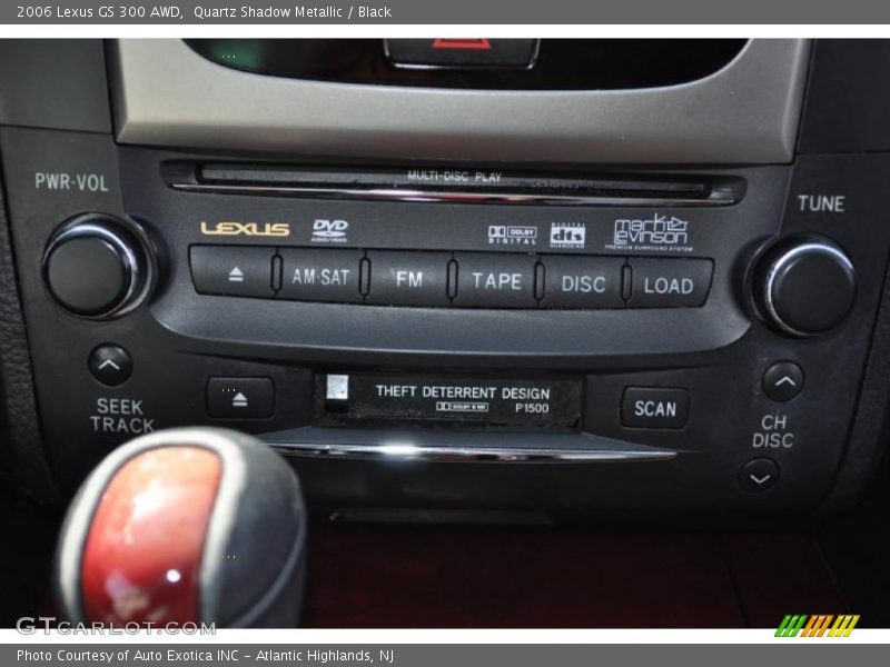 Quartz Shadow Metallic / Black 2006 Lexus GS 300 AWD