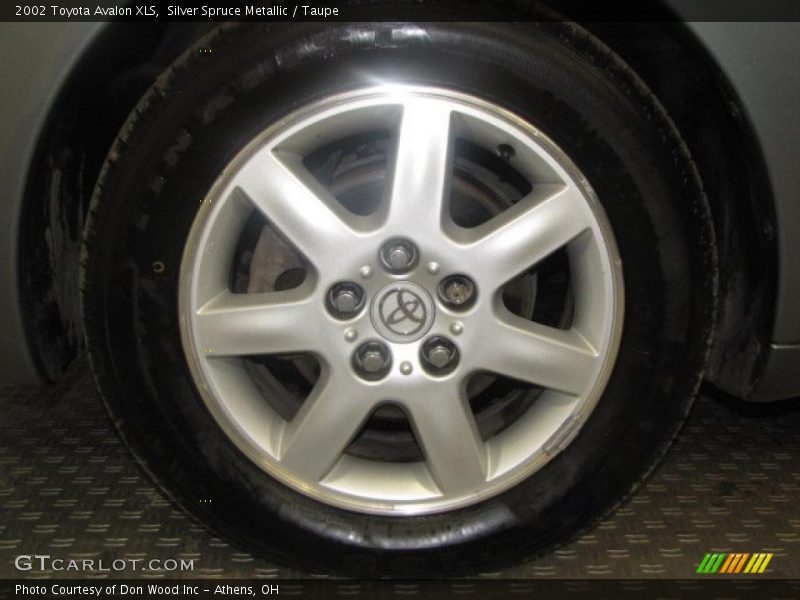 Silver Spruce Metallic / Taupe 2002 Toyota Avalon XLS