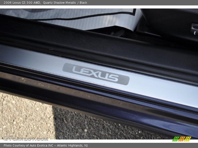 Quartz Shadow Metallic / Black 2006 Lexus GS 300 AWD