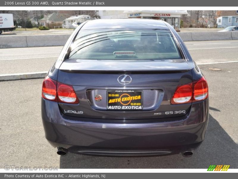 Quartz Shadow Metallic / Black 2006 Lexus GS 300 AWD
