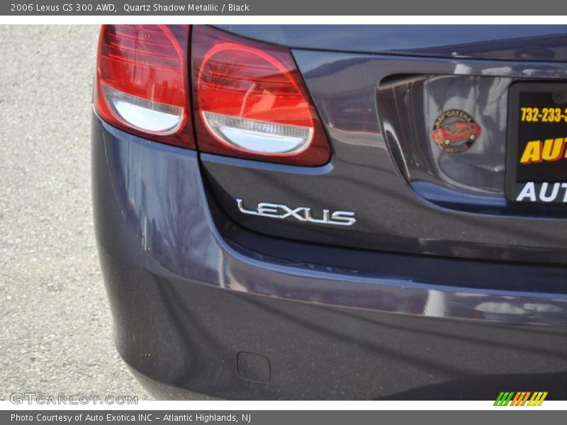 Quartz Shadow Metallic / Black 2006 Lexus GS 300 AWD