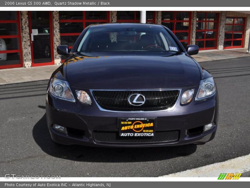 Quartz Shadow Metallic / Black 2006 Lexus GS 300 AWD