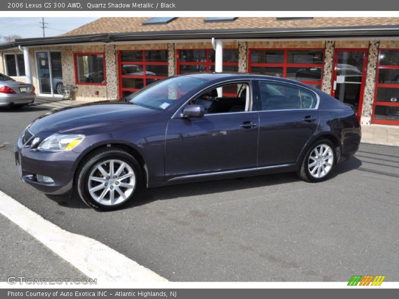 Quartz Shadow Metallic / Black 2006 Lexus GS 300 AWD