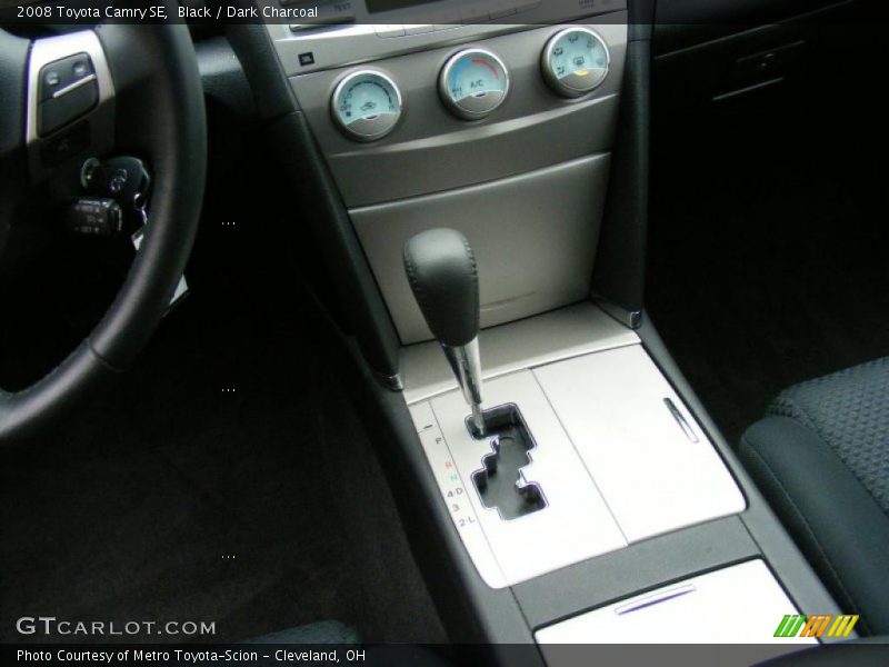 Black / Dark Charcoal 2008 Toyota Camry SE