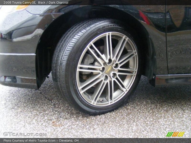 Black / Dark Charcoal 2008 Toyota Camry SE