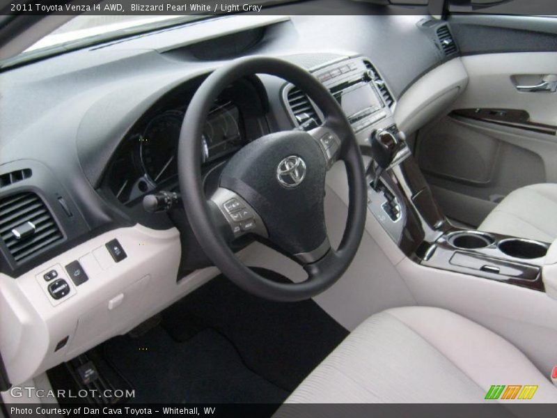 Light Gray Interior - 2011 Venza I4 AWD 