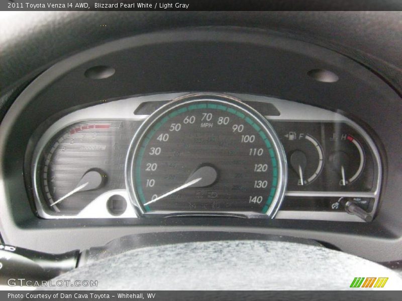  2011 Venza I4 AWD I4 AWD Gauges