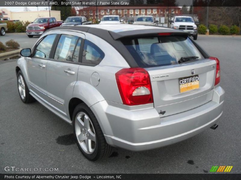 Bright Silver Metallic / Pastel Slate Gray 2007 Dodge Caliber R/T AWD
