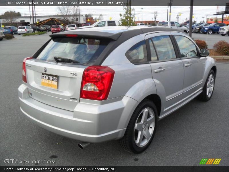 Bright Silver Metallic / Pastel Slate Gray 2007 Dodge Caliber R/T AWD