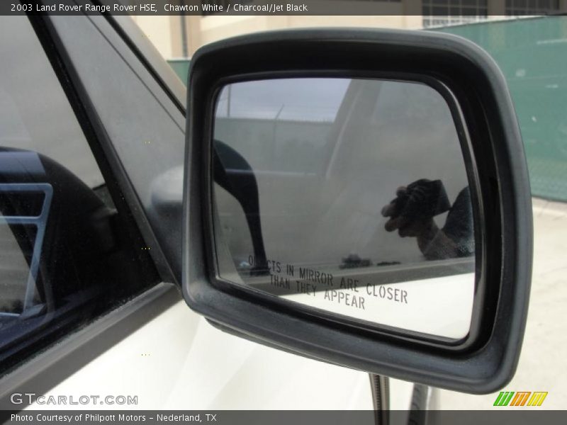 Chawton White / Charcoal/Jet Black 2003 Land Rover Range Rover HSE