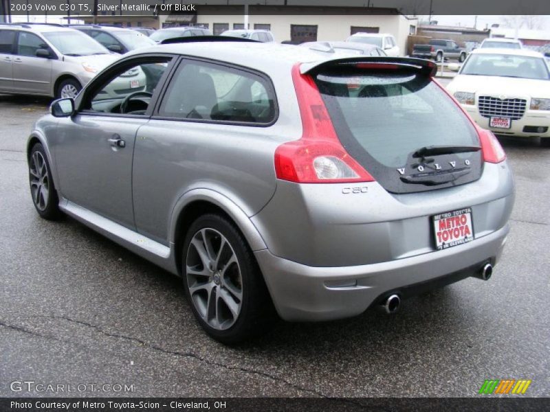 Silver Metallic / Off Black 2009 Volvo C30 T5