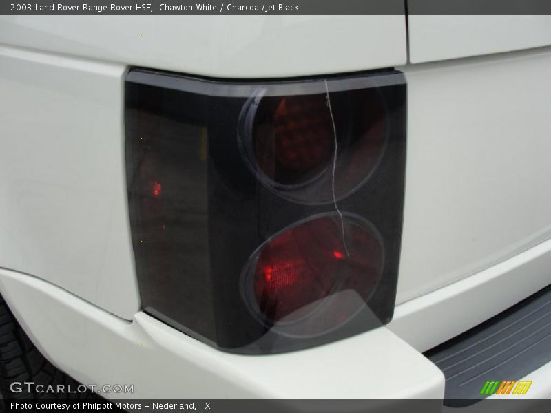 Chawton White / Charcoal/Jet Black 2003 Land Rover Range Rover HSE