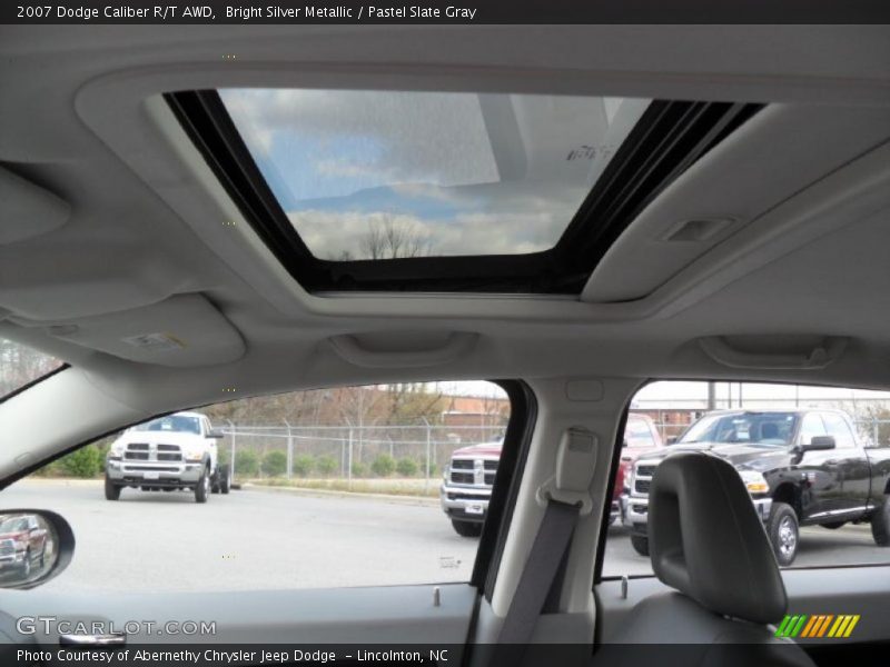 Bright Silver Metallic / Pastel Slate Gray 2007 Dodge Caliber R/T AWD