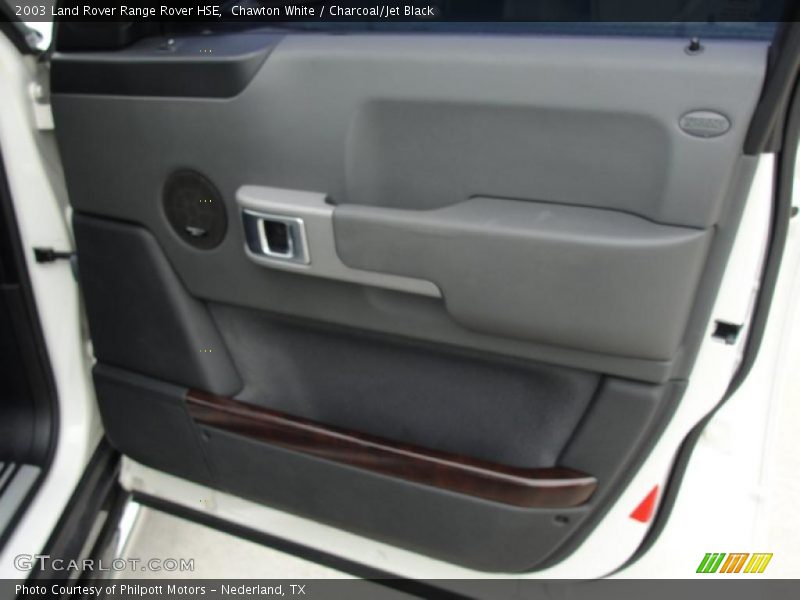 Chawton White / Charcoal/Jet Black 2003 Land Rover Range Rover HSE