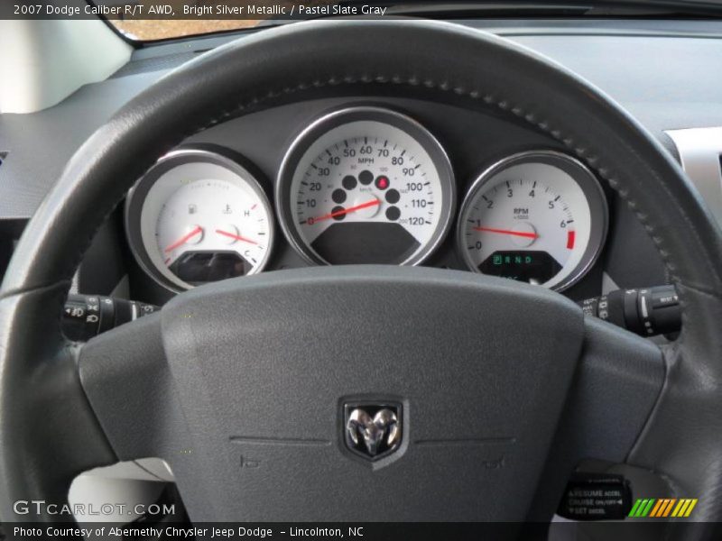 Bright Silver Metallic / Pastel Slate Gray 2007 Dodge Caliber R/T AWD